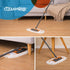 Microfiber Mop Pads 4 Pieces for Floor Cleaning, Full Polyester Replacement Pads for CLEANHOME Dust Mop