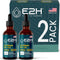 E2H EARTH TO HUMANS Vitamin D3 & K2 Supplement - Liquid Vitamin D3 5000 IU - Non-GMO, Vegan - (2 Bottles)