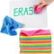 Microfiber Cleaning Cloth, 6"x6" Rags, Reasonable Kitchen Towels, 30 Pcs in Green, Blue, Yellow, Pink, Orange