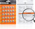 JOXIYECLTL LR44 25 Pack 1.5V L1154f 357 AG13 SR44 A76 GP76 44b 303 Batteries Lr Button Coin Cell Batteries