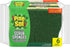 Pine-Sol Heavy Duty Scrub Sponges - Double Sided Dish Scrubber, 6 Pack Kitchen Essentials for Cleaning Supplies