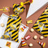 Gejoy 100 Pieces Construction Party Favor Bags, Truck Themed Candy Treat Gift Bags with Golden Twist Ties