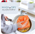 Hearth & Harbor Microfiber Cleaning Cloth, 12 Pack Washcloths, Orange Reusable Microfiber Towels for Cars