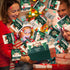 Seeroze BABORUI Christmas Surprise Gift Box with Confetti, Money Box for Cash Gift (Green Snowman)