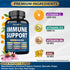 Immune 12 1 D3, Immune StrongVit Support Supplement in Complex with Vitamin C, Zinc, Echinacea, Elderberry, Ginger