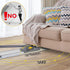 MASTERTOP Professional Industrial Dust Mop with 3 Microfiber Mop Pads and Telescopic Aluminum Handle