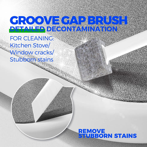 Holikme 7 Pack Deep Cleaning Brush Set - Scrub Brush, Grout Brush, Pool Brush for Various Surfaces (Blue)
