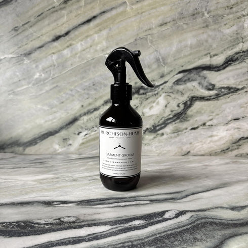 Murchison-Hume Garment Groom Fabric Freshener, Odor Fighter, Laundry Treatment, Basil Mandarin Kale