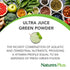 NaturesPlus Ultra Juice Green Powder - .66 lbs, Multinutrient Supplement with 20 Whole Green Foods