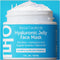 SeoulCeuticals Hyaluronic Acid Jelly Face Mask – Rice Bran + Vit B5 + Rosehip Anti Aging K Beauty Skincare, 2oz