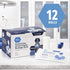 MED PRIDE Conforming Stretch Gauze Bandages, 12 Rolls 3'' x 4.1 Yards, Sterile Latex Free First Aid Wrap