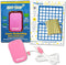 3 Pink Bedwetting Enuresis Alarm with Loud Sound & Strong Vibration for Boys or Girls