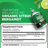 Nutrivein Organic Citrus Bergamot 25:1 Bergamia Extract 1400 mg - Heart Health in Men and Women - 60 Day Supply (120 Capsules, Two Daily)