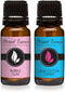 Eternal Essence Oils 2 Pack 10ml Premium Fragrance Oil, Blue Cotton Candy & Bubble Gum