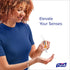 Pack, 1 oz (Pack 8), 3900-09-ECME17 Purell Advanced Hand Sanitizer Gel Infused with Essential Oils, Scented Variety fl