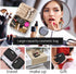 Queboom Travel Makeup Bag, Cosmetic Bag Toiletry Bag for Women and Men (Black)