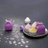 Purple Wedding Party Favors Treat Boxes - Small Candy Gift Wrapping Boxes, 50 Count for Baby Shower, Birthday