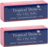 Tropical Shine Mini 4 Way Buffer Block - Professional Nail Buffering Block, Portable Nail Care (2 Pack)