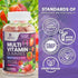 Multivitamin Gummies for Adults, Daily Gummy Vitamin for Women & Men, Extra Strength Immune Health Support - 120 Gummies