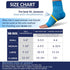 SB SOX Plantar Fasciitis Relief Socks - Ankle Brace Compression Sleeve for Foot Pain (Blue, X-Large)