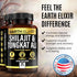 Shilajit 1000mg & Tongkat Ali 400mg - 180 Capsules, Made in USA, Pure Himalayan Organic Supplement