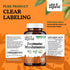 Immune 8 Immunity 60 120 Count Wild & Organic Mushroom Blend Capsules - Mushroom Complex Supplements for Support