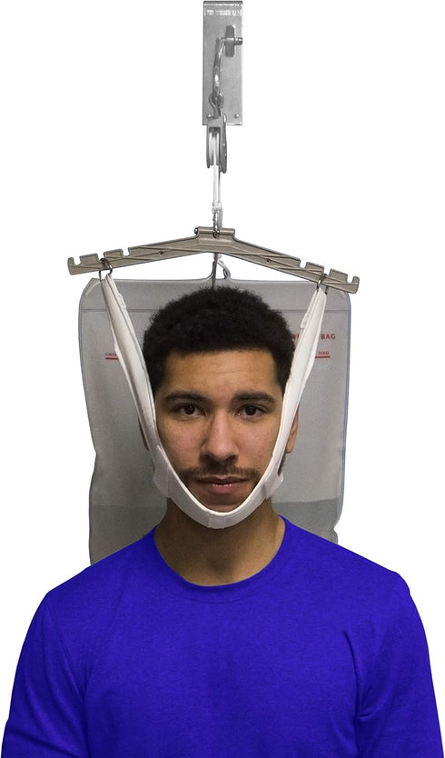 OTC Cervical Traction Kit for Neck Pain Relief, Complete Over Door Setup