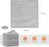 SINLAND Multipurpose Wire Dishwashing Rags, Non-Scratch Cleaning Cloths, Double-Sided Mesh, 10 Pack