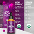 Iron Supplement for Women & Men, Organic Liquid Iron Drops for Adults with MCT Oil, 2 Fl Oz, Immune Support