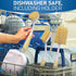 Set 5 Dish Brush of with Holder - Kitchen Scrub Brushes with Non-Slip Long Handle for Cleaning, Scrubber, Dishwashing