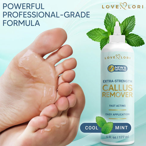 Callus Remover for Feet, Extra Strength Foot Callus Remover Gel, 6oz