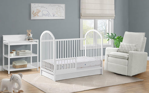 Snow White Toddler Guard Rail by Oxford Baby - Everest Collection