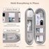 Durable Hard Shell EVA Electric Toothbrush Case - Waterproof PU Surface with Shockproof EVA and Moisture Resistant
