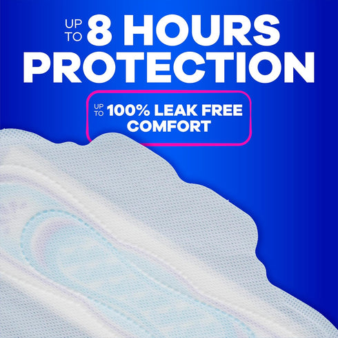 Always Ultra Thin Pads with Wings, Size 1, Regular, 46 Count