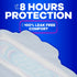 Always Ultra Thin Pads with Wings, Size 2, Long Super, 42 Count