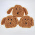 Doggy Dishy Kitchen Scrubber, Dish Sponge and Cleaning Tool (1, Brown)