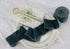 Dusty Blue Velvet Ribbon, 2 Inch x 3 Yards Frayed Edge Silk Ribbon for Bridal Bouquet, Invitations, Gift Basket