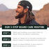 Live Bearded Beard Wash - 8 fl oz Water-Based Face Cleanser with Cedar and Vanilla Scent