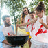 50pcs Disposable Crab Lobster Bibs and 50 Pairs of Plastic Gloves for Seafood (Lobster Style)