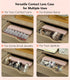 P-80 Daily Contact Lens Organizer with Remover & Tweezer, Disposable Lens Dispenser, Clear Plastic Box for All Brands