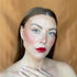 Vegan Lipstick for Women, Matte, Long Lasting, Hydrating Lip Stick with Vitamin E, Watermelon Seed Oil (Ambitious - Red