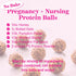 Pink Stork Pregnancy and Breastfeeding Protein Powder - 20 g Chocolate Whey and Collagen Protein - 15 Servings for