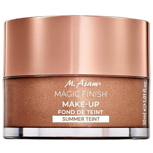 M. Asam Magic Finish Summer Teint Make-Up Mousse - 4in1 Primer, Foundation, Concealer & Powder, Vegan, 1.01 Fl Oz