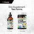 BIO KRAUTER Liver Detox Liquid - Milk Thistle, Chanca Piedra, Turmeric, Dandelion, Artichoke - Vegan Drops 4 Fl. Oz.