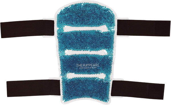 Color Changing Shin Wraps, Reusable Hot Cold Therapy with Gel Beads, Two Packs for Pain Relief & Swelling