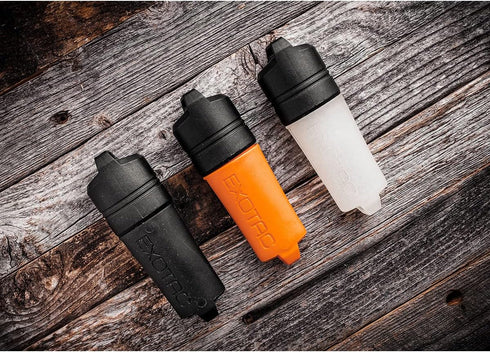 EXOTAC fireSLEEVE Waterproof Lighter Holder Case, No Lighter Included, Black