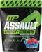 Muscle Pharm Assault Pre Workout Powder for Men & Women - Energy & Strength with Beta Alanine, 30 Servings, Blue