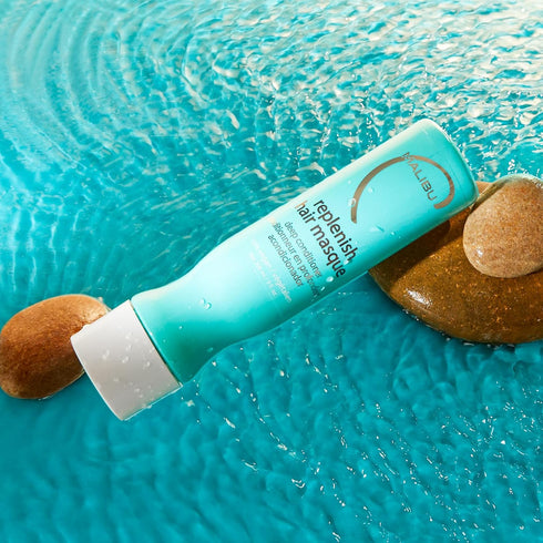 Malibu C Replenish Hair Masque - Ultra Hydrating Deep Conditioner with Avocado Oil for All Hair Types