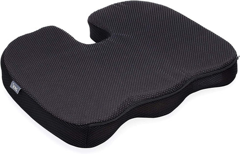 Tailbone DMI Memory Foam Seat Support Cushion | Coccyx, Sciatica, & Pain Relief | Multi-Use Ergonomic Seat Cushion