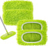Reusable Microfiber Dry Sweeping Cloths, 4PCS Compatible with Swiffer Sweeper Mop for Hardwood Floor Cleaning